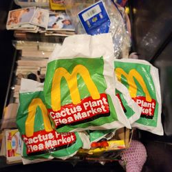 I also got cactus buddy grimace hamburger and birdie if yall interested shoot offers