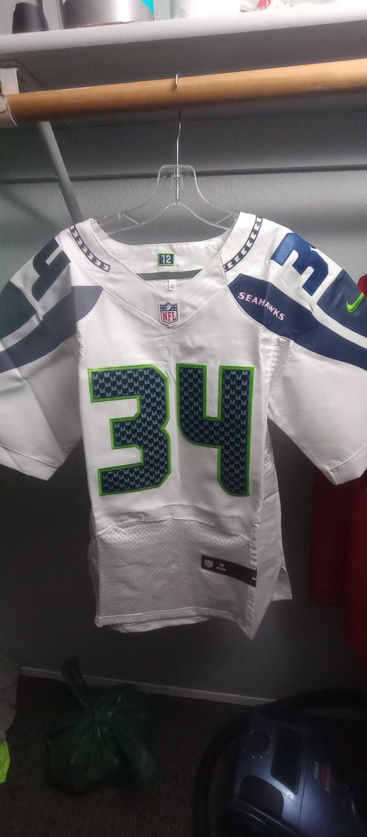 Brand New Medium Adult Rawls Jersey White