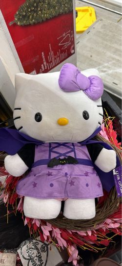 Hello Kitty Halloween Witch Plush