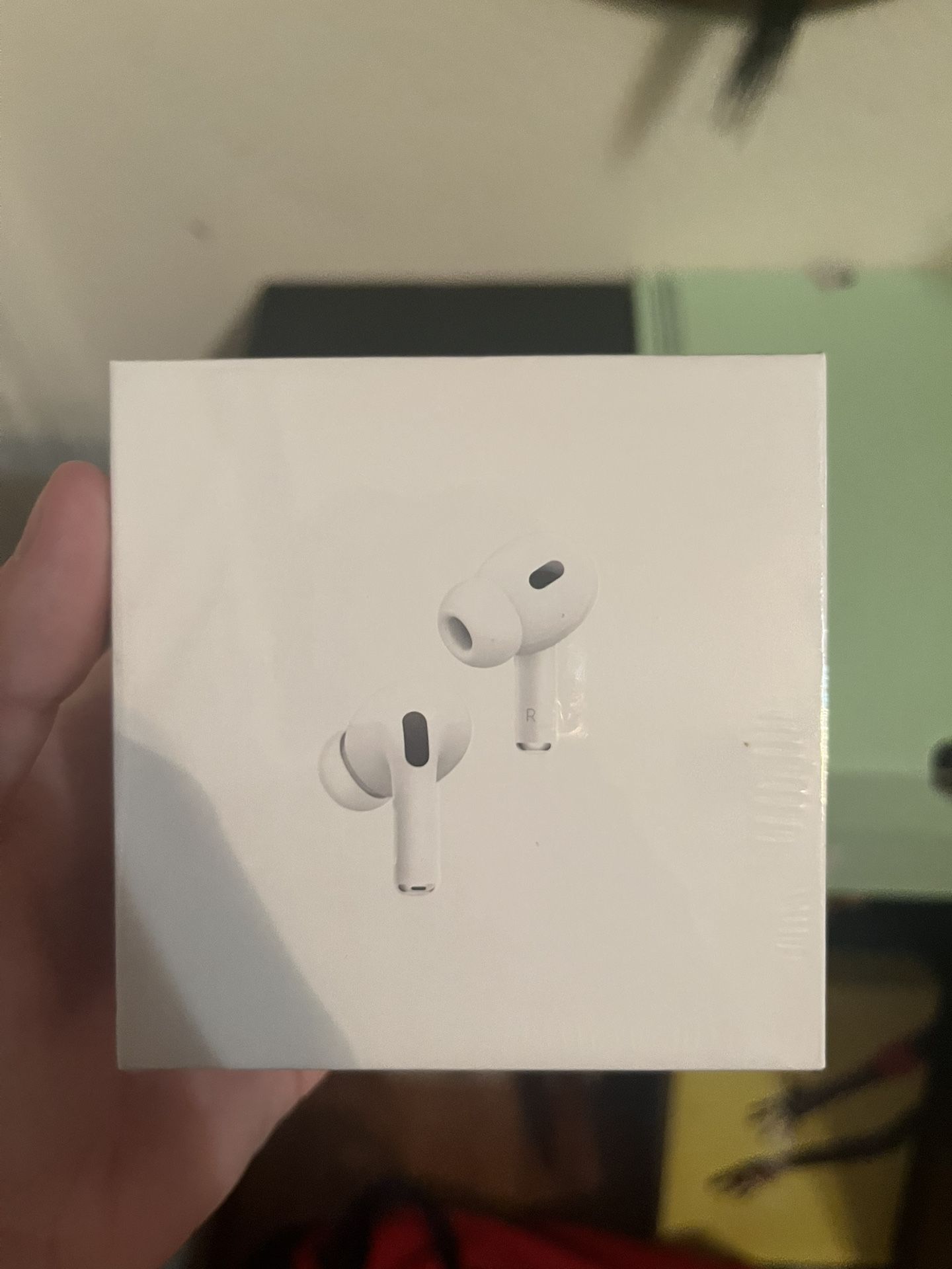 White 2025 AirPods Pro Gen 2
