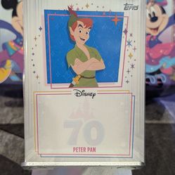 PETER PAN | Topps Disneyland 70th Anniversary | On Site Autograph Card