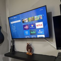 Insignia 43” LED 4k UHD smart Tv With Roku