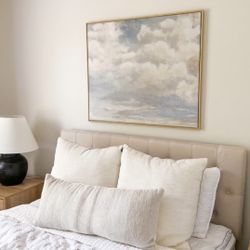 Clouds Framed Wall Canvas Wall art