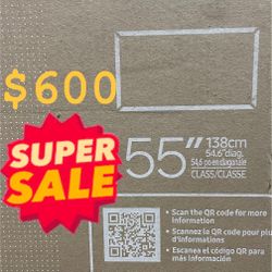 Samsung - 55” Class LS03FA The Frame Series QLED 4K UHD Art Mode SamsungVision AI Smart TV w/ Wall Mount