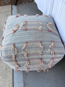 Boho Ottoman Pouf
