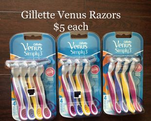 Gillette Venus Razors $5 each