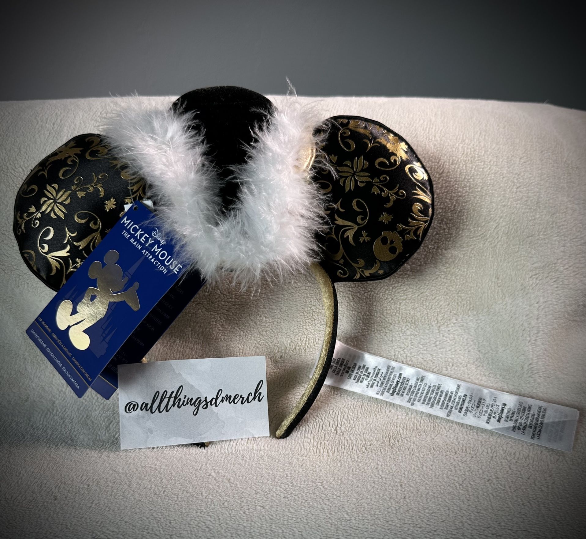 Disney Ears Headband Main Attraction Pirates of the Caribbean