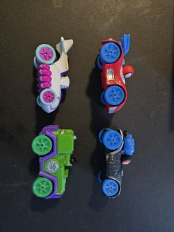 Spiderman car and friends