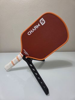 Pickleball Apes Charm S Hybrid 16.5mm (Like New) + Cover + Weight Clips+Overgrip