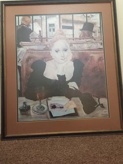 RARE FAMOUS PAINTING BY: Leonard Tsuguharu Foujita