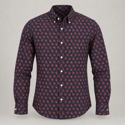 J.Crew Slim Fit Floral Stretch Button-Down Shirt