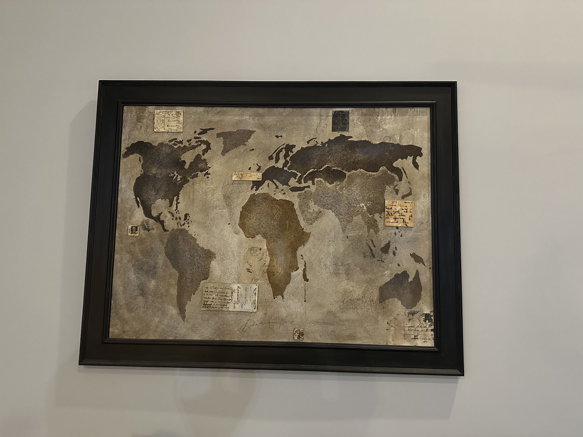 World Map Picture From American Signature 