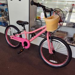 NEW RETROSPEC KODA 20 COTTON CANDY PINK SINGLE SPEED YOUTH GIRLS KIDS BMX STYLE BIKE