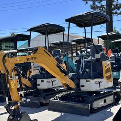 SDLE18P – 1.5 Ton Mini Excavator (15HP Briggs & Stratton Gas Engine) 