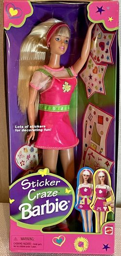 Sticker Craze Barbie (1997) Mattel#19224