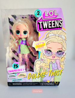 New LOL Surprise Tweens Series 2 Fashion Doll Goldie Twist with 15 Surprises Thumbnail