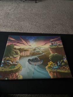 Rick and Morty Canvas Wall Art Print