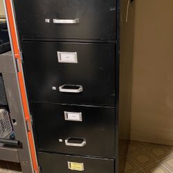 4 Drawer File Cabinet