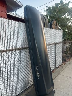 Sport rack cargo box