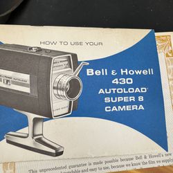 Bell & Howell 430 Autoload Super 8 Camera