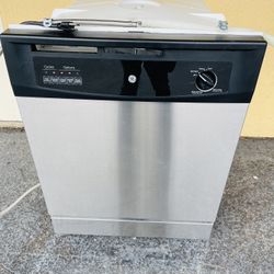 Ge dishwasher stainless steel finish