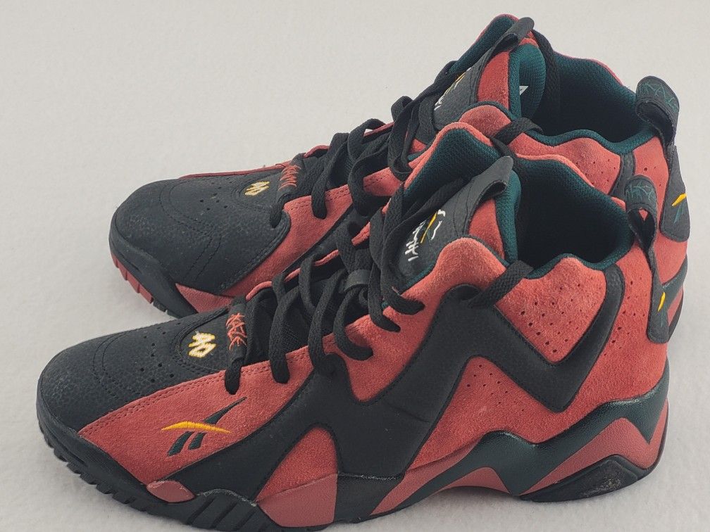 Reebok Kamikaze II Sonics Alternate Red Black Sneaker FZ4006 Men's