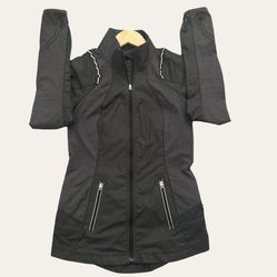 Lululemon Jacket Reflective Trim Windbreaker Nothin But Run Women’s Size 2 XS