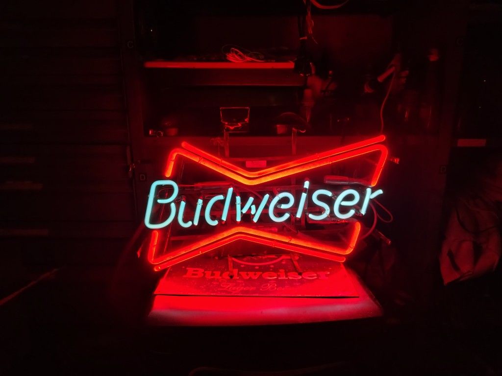 Budweiser Neon Sign