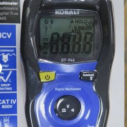 Kobalt True RMS Rugged Waterproof Multimeter , NEW