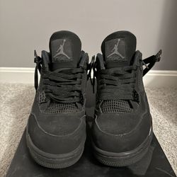 black cat jordan 4s