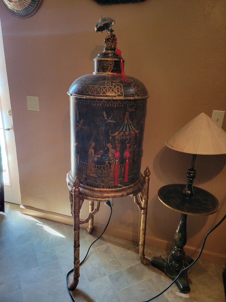 Asian Corner Cabinet
