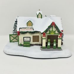 Hawthorne Village by Thomas Kinkade John Deere Service Station  - NEW Open Box