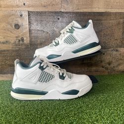 Air Jordan 4 Retro  “Oxidized Green” Size-3Y