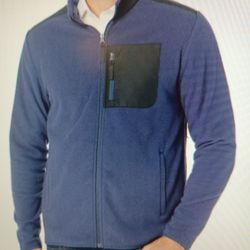 2 Brand New Amazon Essential Men's Full Zip Fleece