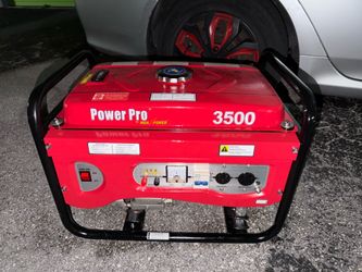 FOR SALE: “POWER PRO” 3500W GENERATOR – NEVER USED – $350 OBO