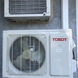 Split air conditioner heat and cold mini AC 