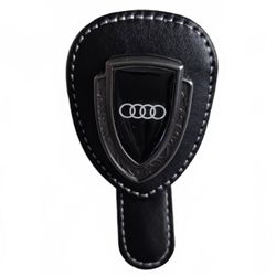 Audi Sunglasses Holder Car Sun Visor Clip for Glasses Black Auto Accessory New
