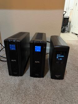 APC BR1500G UPS Uninterruptible Power Supply 1500VA 865W 12A 120VAC