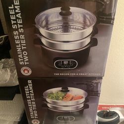 Digital Steamer 2 Tier New 