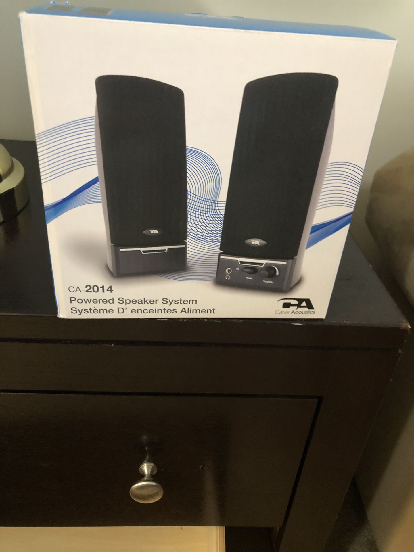 New computer speakers
