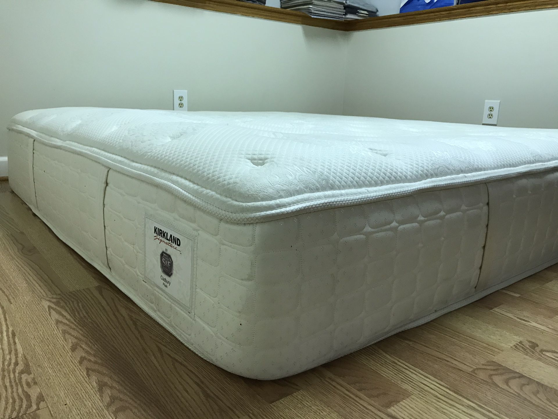 Sterns and Foster king mattress from Costco