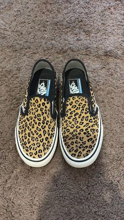 Vans Classic Slip-On Leopard Print Sneakers