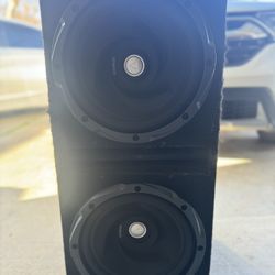 Kenwood Speakers Two 10’s