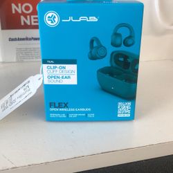 JLAB CLIP-ON FLEX OPEN WIRELESS EARBUDS 