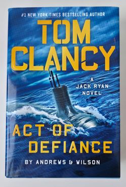 Tom Clancy Act of Defiance Hardcover Book