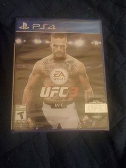 Play Station Game Ufc 3 Brand New