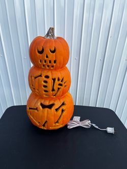 Pumpkin 🎃 WITH A LIGHT…SEE ALL PICTURES…$25