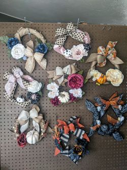 Fall & Halloween Mini Wreaths