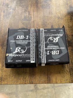 RapcoHorizon DB-1 Passive Direct Boxes 🎶 USED🎶