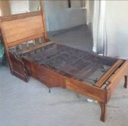 Twin Murphy Bed Wood Oak